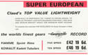 1967 Super European data