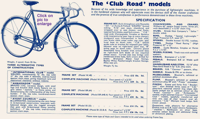 1956 Club Models