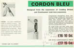 1969 Cordon Bleu frameset