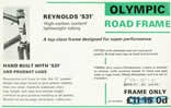 Olympic Road frameset